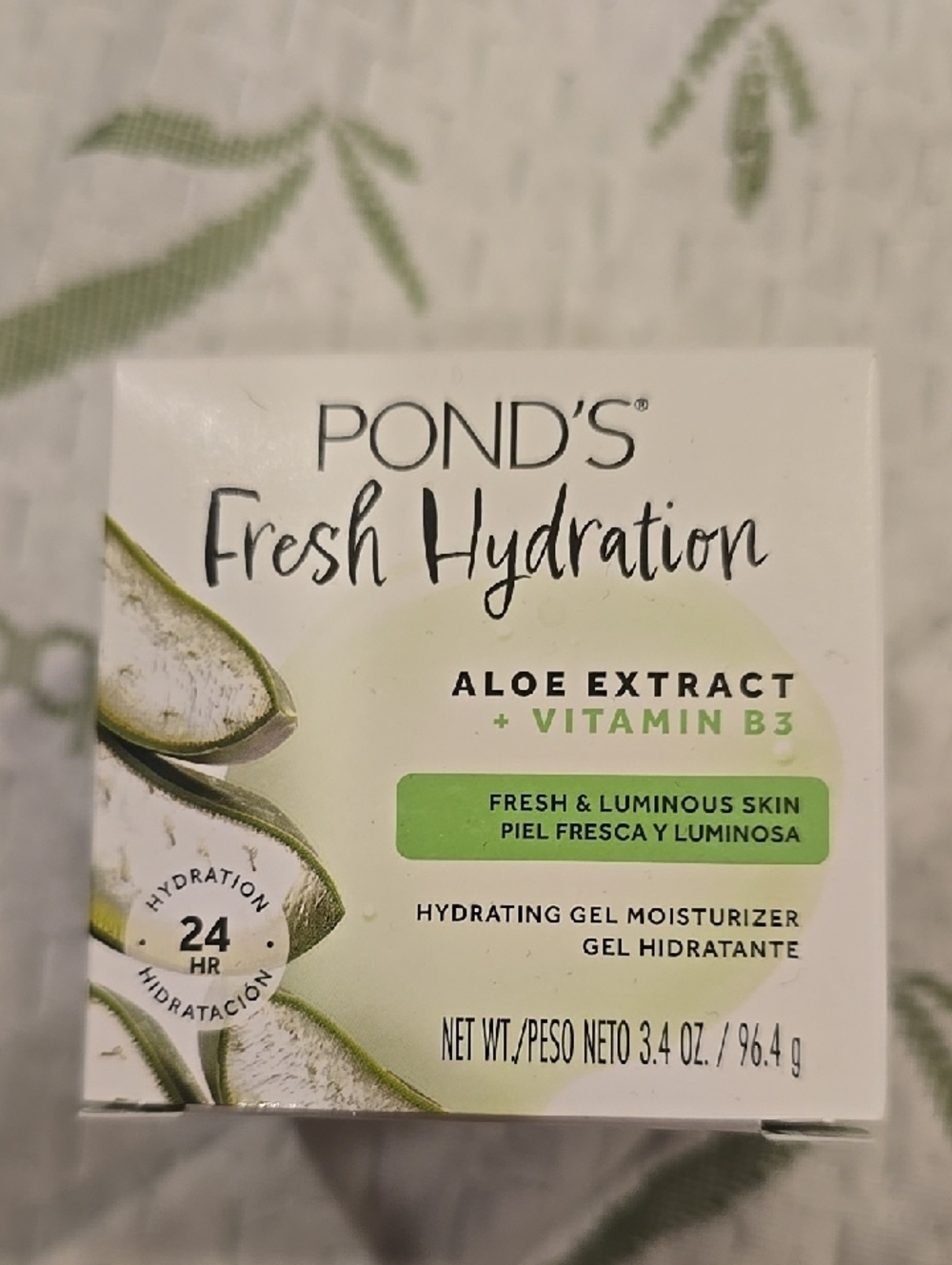 ❤️10/$40 New POND'S Fresh Hydration Aloe Extract Hydrating Gel Moisturizer